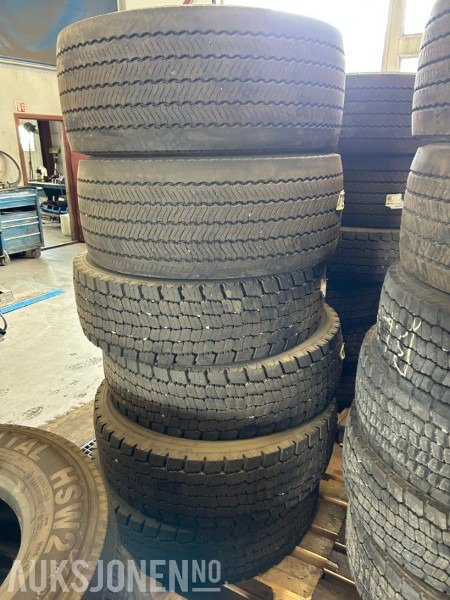 44 stk Lastebildekk 385/55 R 22,5 + 315780 R 22,5 - Camion: photos 3 44 stk Lastebildekk 385/55 R 22,5 + 315780 R 22,5 - Camion: photos 3