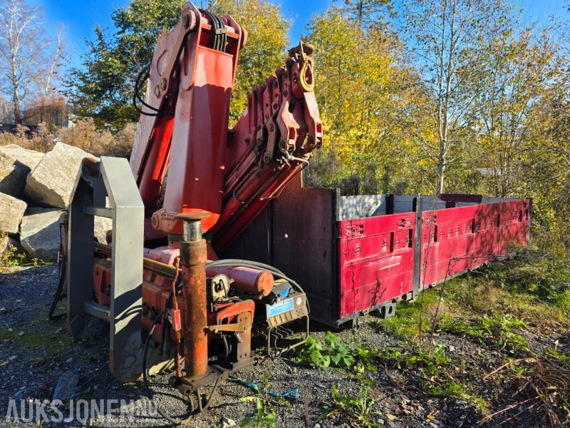 Ferrari 722 A4 kran/lastebilkran–påbygg på maskinflak med krokfeste - Camion: photos 1 Ferrari 722 A4 kran/lastebilkran–påbygg på maskinflak med krokfeste - Camion: photos 1
