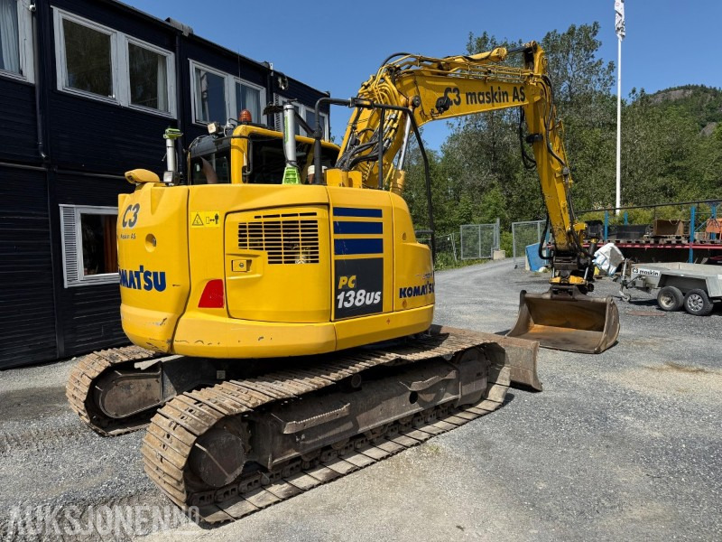 Komatsu PC138 gravemaskin / GPS / Tiltrotator / Smøring / Kamera - Pelle: photos 5 Komatsu PC138 gravemaskin / GPS / Tiltrotator / Smøring / Kamera - Pelle: photos 5