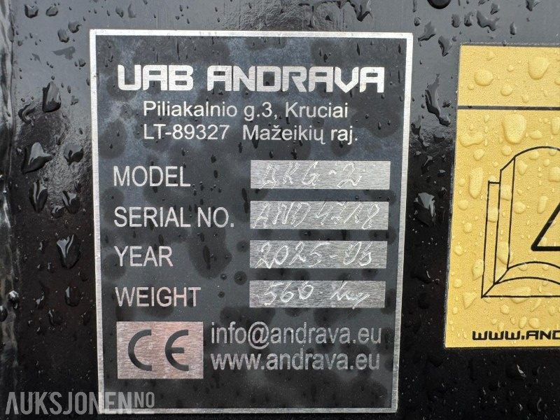 2025 UAB AKG 2,5 m3 traktorskuffe - Machine agricole: photos 3 2025 UAB AKG 2,5 m3 traktorskuffe - Machine agricole: photos 3