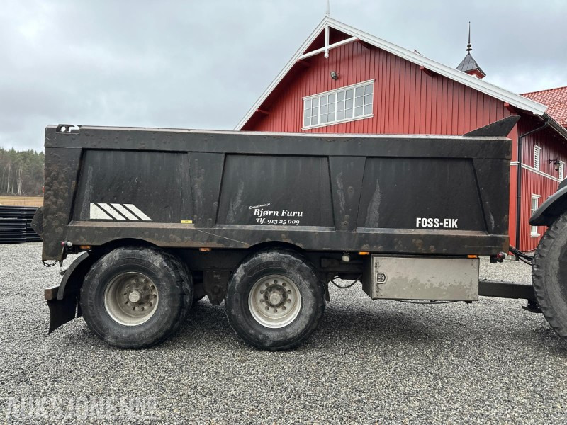 Machine agricole Foss-Eik FS160 Dumperhenger – Hardox 10 mm – Hydraulisk sving – 2016: photos 9 Machine agricole Foss-Eik FS160 Dumperhenger – Hardox 10 mm – Hydraulisk sving – 2016: photos 9