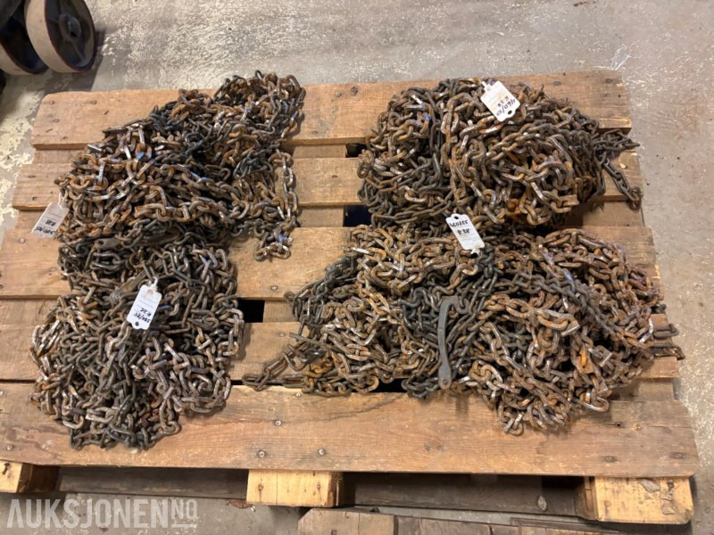 Kjettingsett 2stk 460/85 R38 - Machine agricole: photos 2 Kjettingsett 2stk 460/85 R38 - Machine agricole: photos 2