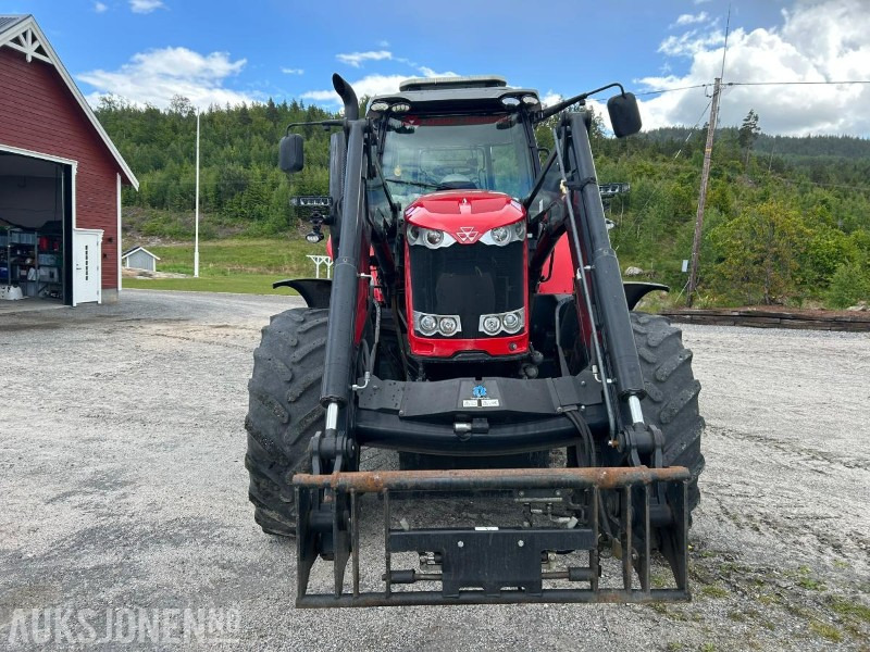 Massey Ferguson 7624 Dyna VT 50 km/t Frontlaster Brøyteplate - Tracteur agricole: photos 3 Massey Ferguson 7624 Dyna VT 50 km/t Frontlaster Brøyteplate - Tracteur agricole: photos 3