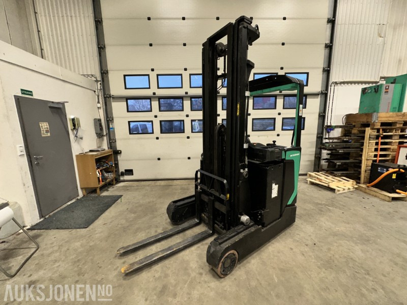2015 Mitsubishi RB16N2 Elektrisk Reachtruck m/6,3 m løftehøyde/tilt/sideskift/sertifisert, 2301 timer - Matériel de manutention: photos 1 2015 Mitsubishi RB16N2 Elektrisk Reachtruck m/6,3 m løftehøyde/tilt/sideskift/sertifisert, 2301 timer - Matériel de manutention: photos 1