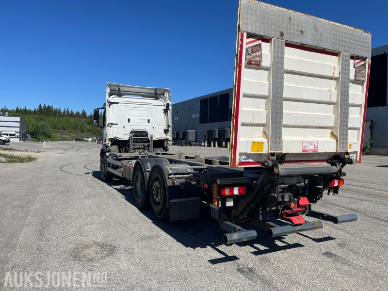 Mercedes-Benz Antos 2545 containerbil, baklem, euro 6, lav km - Camion porte-conteneur/ Caisse mobile: photos 5 Mercedes-Benz Antos 2545 containerbil, baklem, euro 6, lav km - Camion porte-conteneur/ Caisse mobile: photos 5