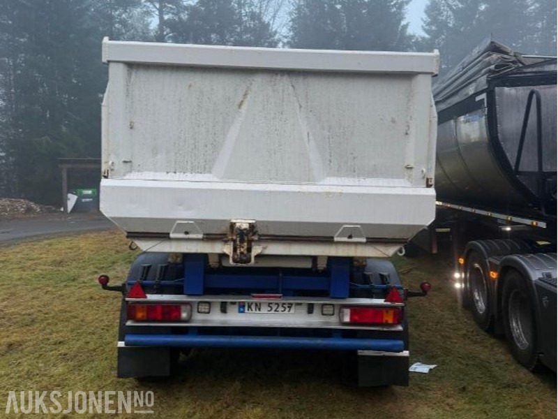 2007 MAUR tippsemi – sving på bakre aksel – EU til 11/2026 - Remorque: photos 4 2007 MAUR tippsemi – sving på bakre aksel – EU til 11/2026 - Remorque: photos 4