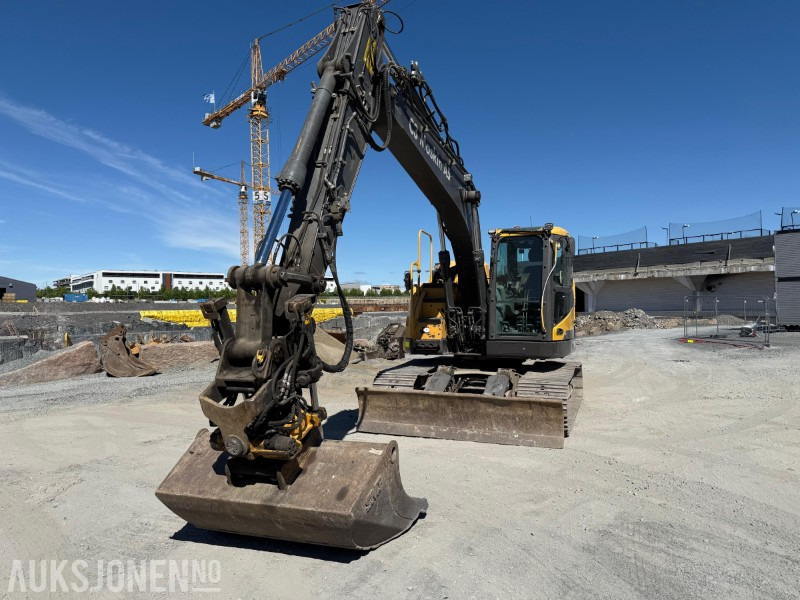 Volvo ECR145 Gravemaskin, tiltrotator, S60, Sentralsmøring, Ryggekamera - Pelle: photos 2 Volvo ECR145 Gravemaskin, tiltrotator, S60, Sentralsmøring, Ryggekamera - Pelle: photos 2