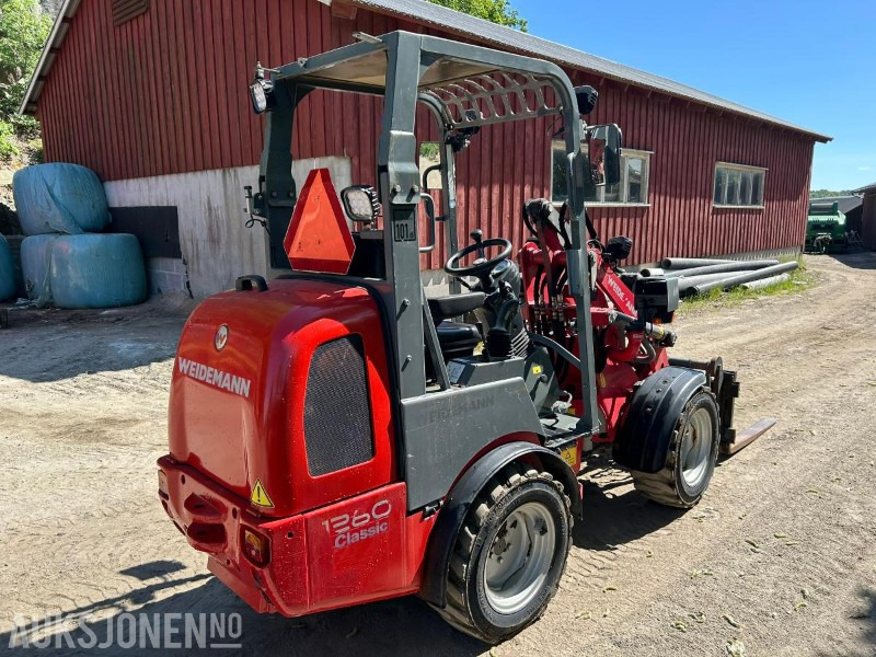 Weidemann 1260 CLASSIC HJULLASTER-PALLEGAFFEL-SKUFFE - Chargeuse sur pneus: photos 5 Weidemann 1260 CLASSIC HJULLASTER-PALLEGAFFEL-SKUFFE - Chargeuse sur pneus: photos 5