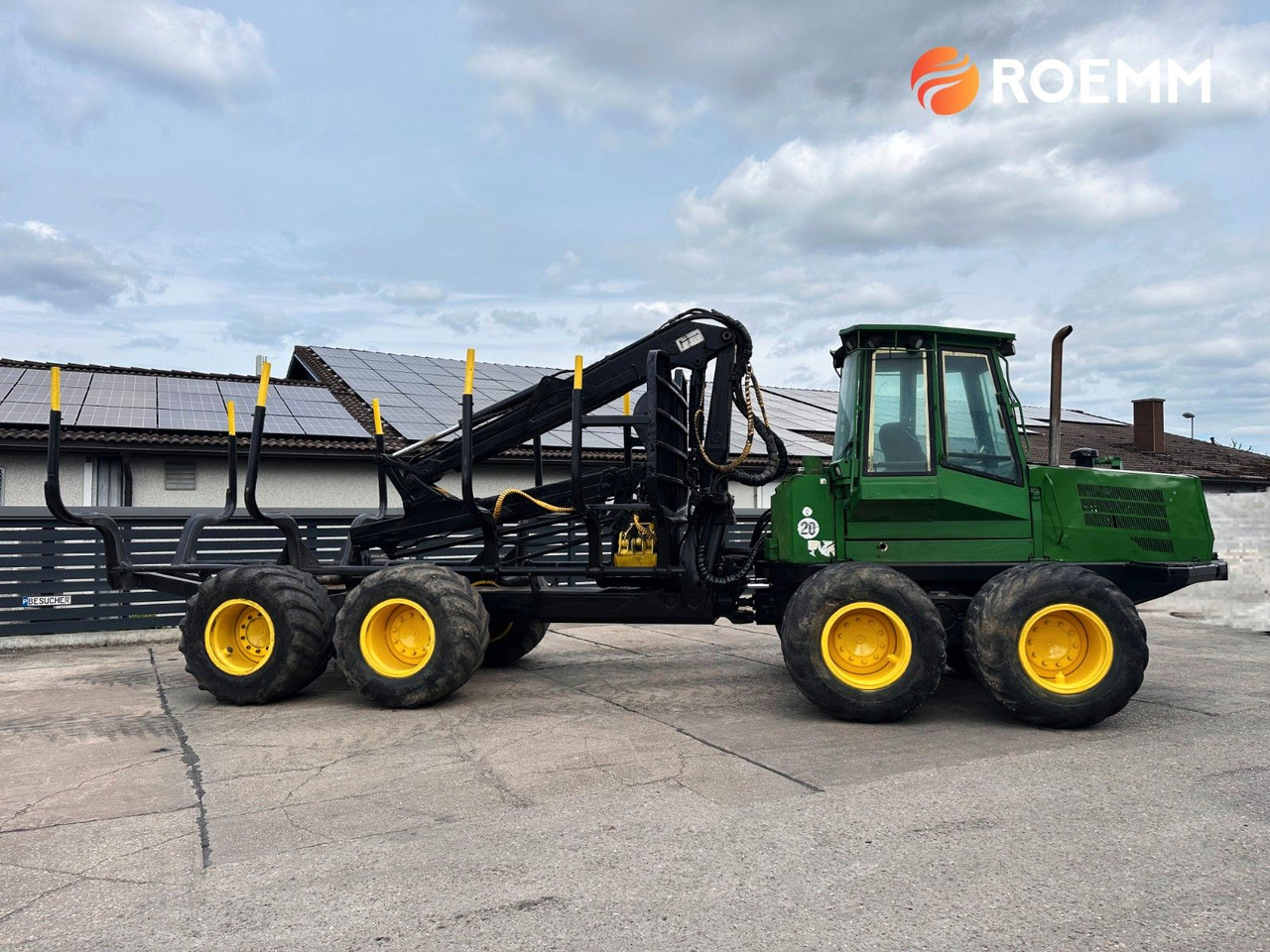 John Deere 1110 D*KRAN CF572 10 Meter - Porteur: photos 4 John Deere 1110 D*KRAN CF572 10 Meter - Porteur: photos 4