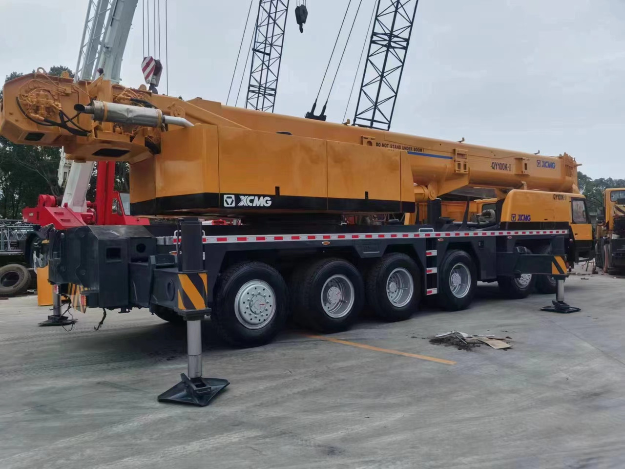 Grue mobile XCMG 100 Ton Used Truck Crane QY100K-II with High Quality for Sale: photos 10