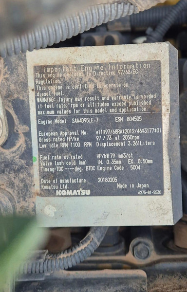 Pelle sur chenille Komatsu PC138US-11: photos 20