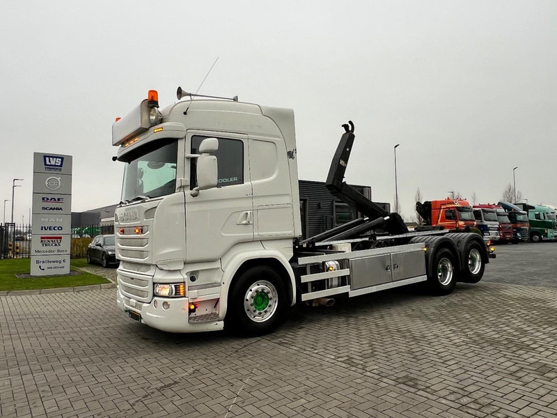 Scania R450 6x2 Containersysteem VDL 21.000kg / Haakarmsysteem - Camion ampliroll: photos 1 Scania R450 6x2 Containersysteem VDL 21.000kg / Haakarmsysteem - Camion ampliroll: photos 1