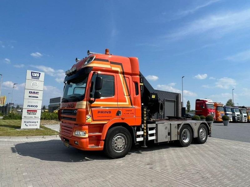 DAF CF 460 6x2 Kraanwagen Manual / Euro 5 / Kraan Palfinger PK42502-E - Tracteur routier: photos 1 DAF CF 460 6x2 Kraanwagen Manual / Euro 5 / Kraan Palfinger PK42502-E - Tracteur routier: photos 1