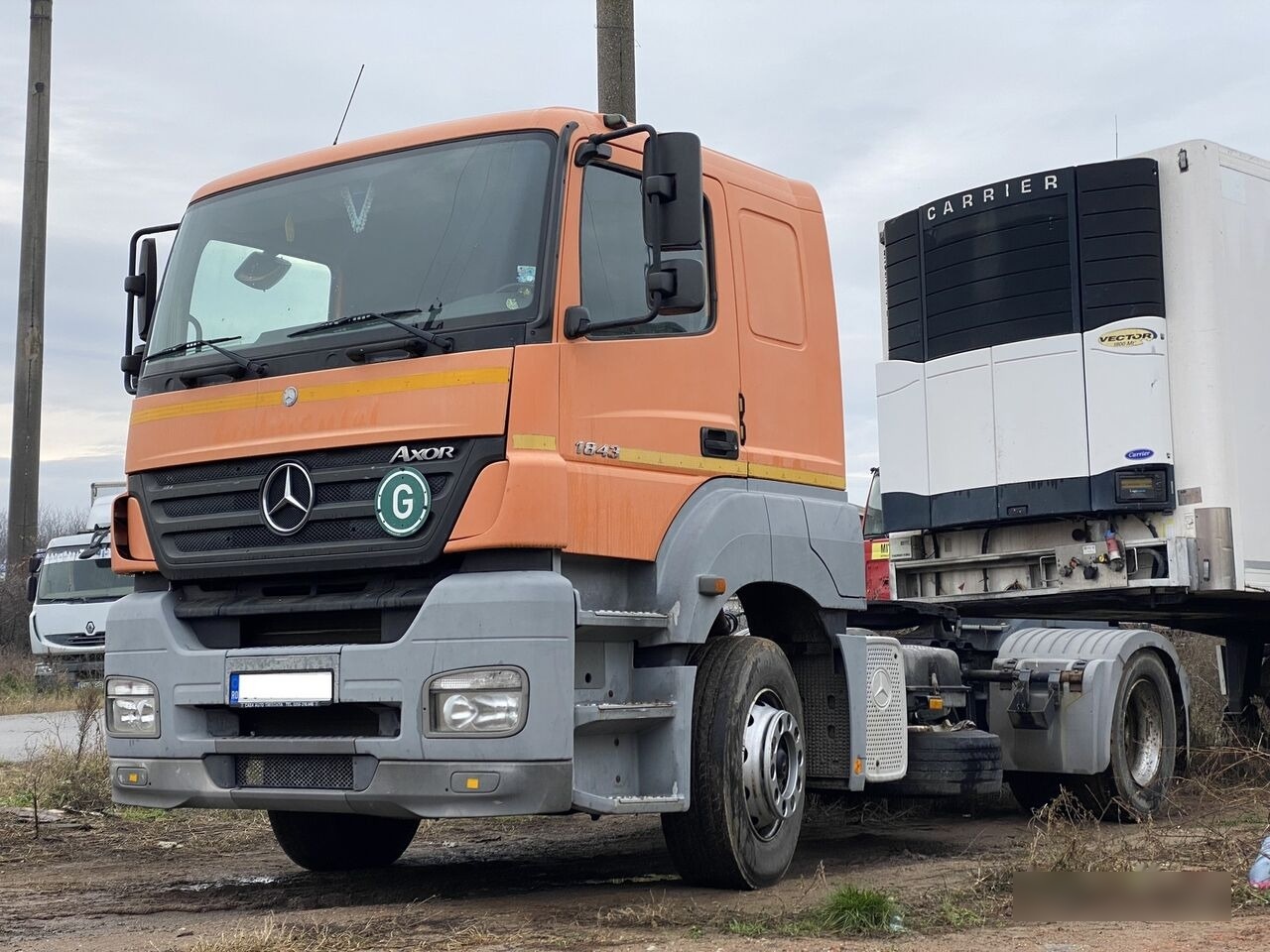 Mercedes-Benz Axor MP2 1843 - Tracteur routier: photos 1 Mercedes-Benz Axor MP2 1843 - Tracteur routier: photos 1