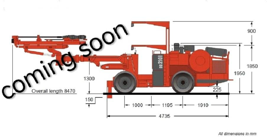 Sandvik DD 210 - Tunnelier: photos 1 Sandvik DD 210 - Tunnelier: photos 1