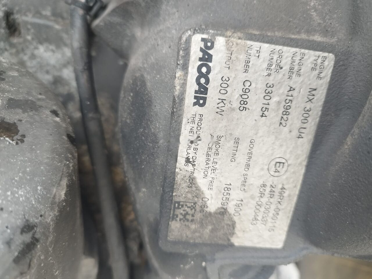 DAF MX 300 U4 DAF XF, CF - Moteur pour Camion: photos 4 DAF MX 300 U4 DAF XF, CF - Moteur pour Camion: photos 4