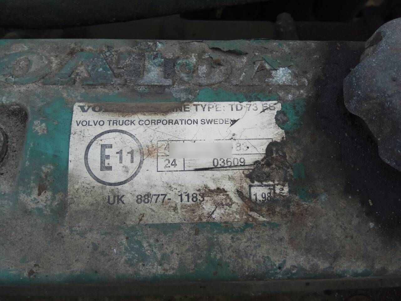 Volvo TD73E   Volvo FL7 - Moteur pour Camion: photos 5 Volvo TD73E   Volvo FL7 - Moteur pour Camion: photos 5