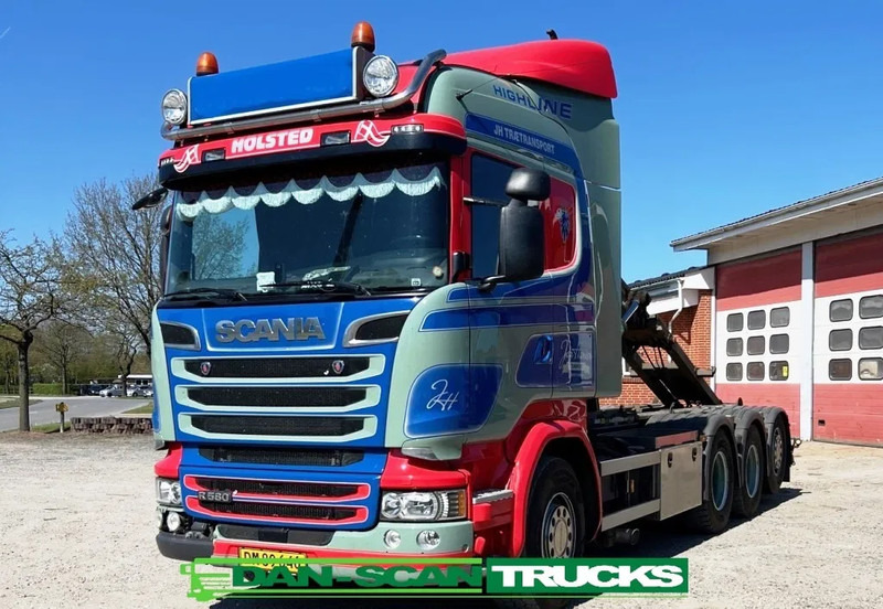Scania R580 V8 hoglift. Air / Air suspension. - Camion ampliroll: photos 1 Scania R580 V8 hoglift. Air / Air suspension. - Camion ampliroll: photos 1