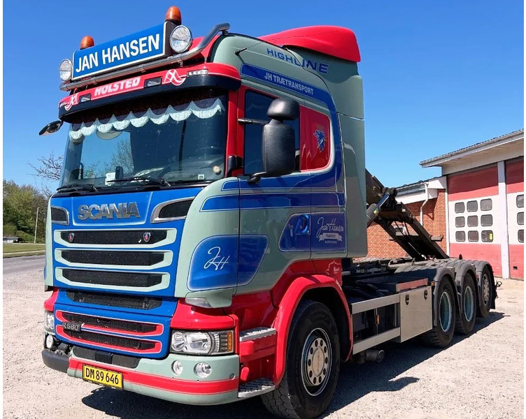 Scania R580 V8 hoglift. Air / Air suspension. - Camion ampliroll: photos 3 Scania R580 V8 hoglift. Air / Air suspension. - Camion ampliroll: photos 3