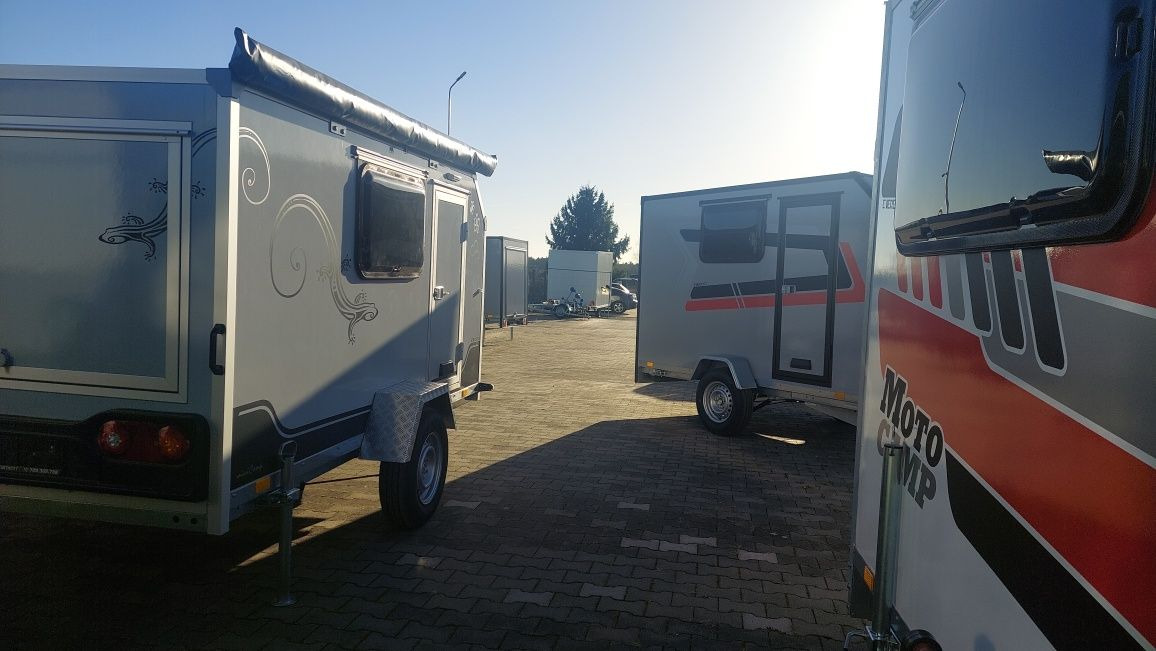 Nowa Lekka przyczepa mini kempingowa towarowa Everest minicamp EVO - Caravane: photos 4 Nowa Lekka przyczepa mini kempingowa towarowa Everest minicamp EVO - Caravane: photos 4