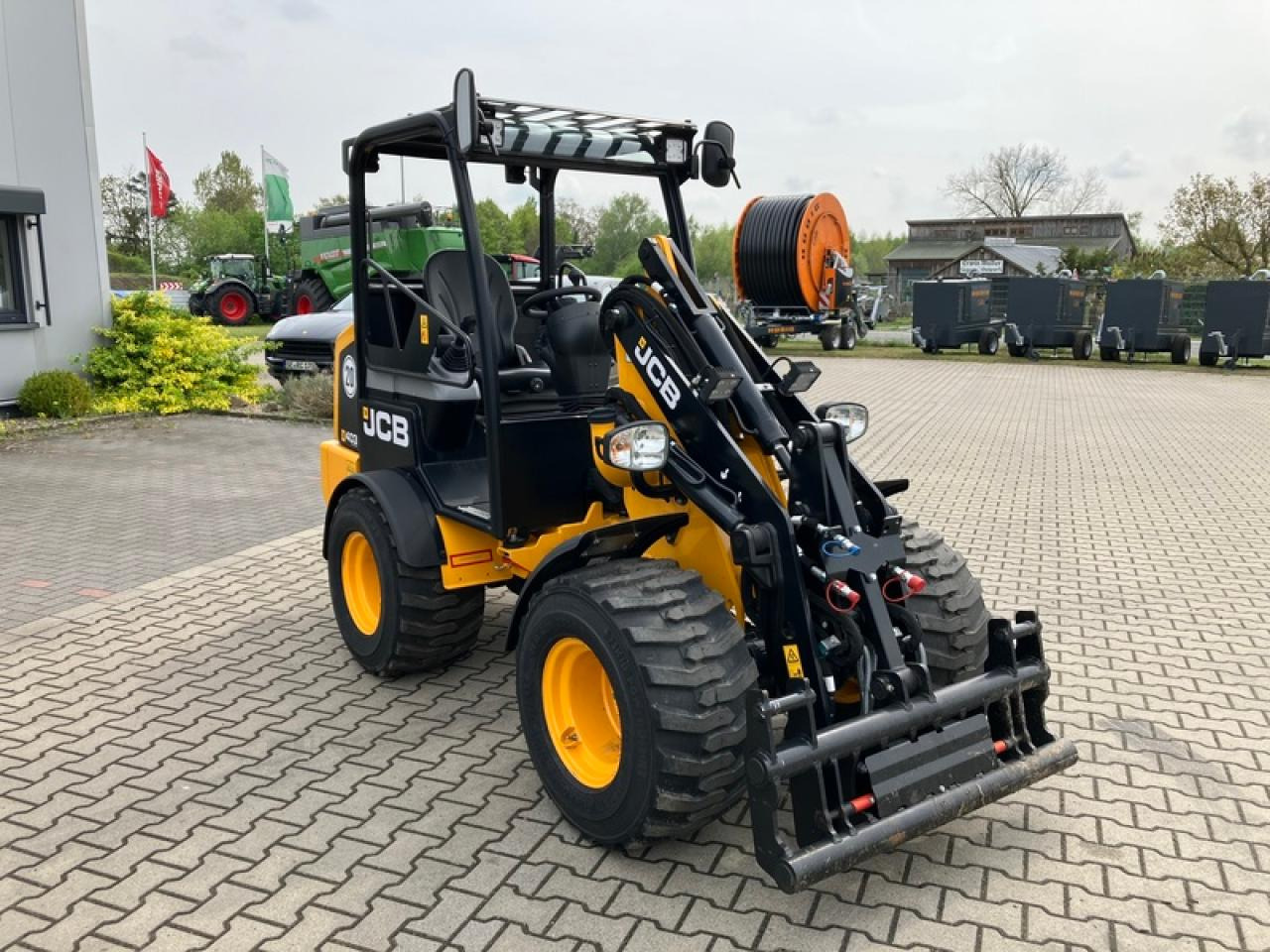JCB 403 AGRI SMART POWER EURO-AUFNAHME - Chargeuse sur pneus: photos 4 JCB 403 AGRI SMART POWER EURO-AUFNAHME - Chargeuse sur pneus: photos 4