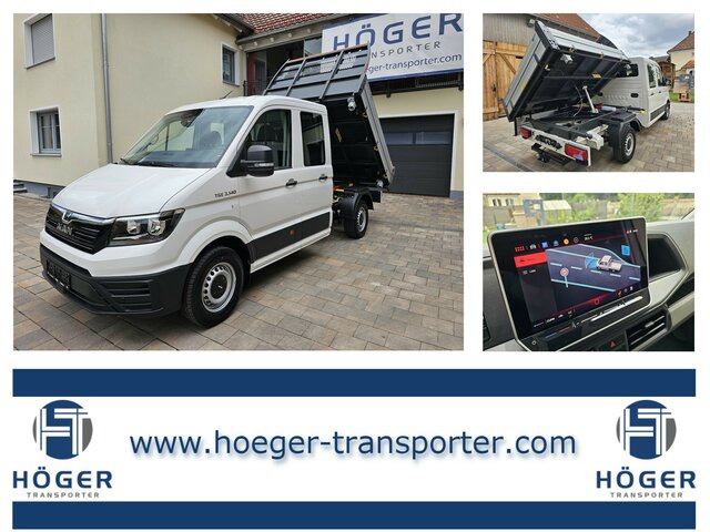 MAN TGE 3.140 Doka L3 Dreiseitenkipper Facelift... - Utilitaire benne, Utilitaire double cabine: photos 1 MAN TGE 3.140 Doka L3 Dreiseitenkipper Facelift... - Utilitaire benne, Utilitaire double cabine: photos 1