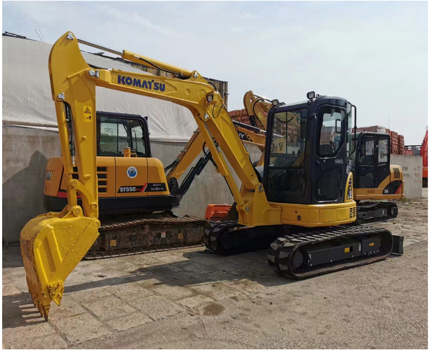 5ton Japan komatsu pc55MR-3 Used hydraulic crawler used komatsu excavator PC55 55mr 55-3 - Mini pelle: photos 1 5ton Japan komatsu pc55MR-3 Used hydraulic crawler used komatsu excavator PC55 55mr 55-3 - Mini pelle: photos 1