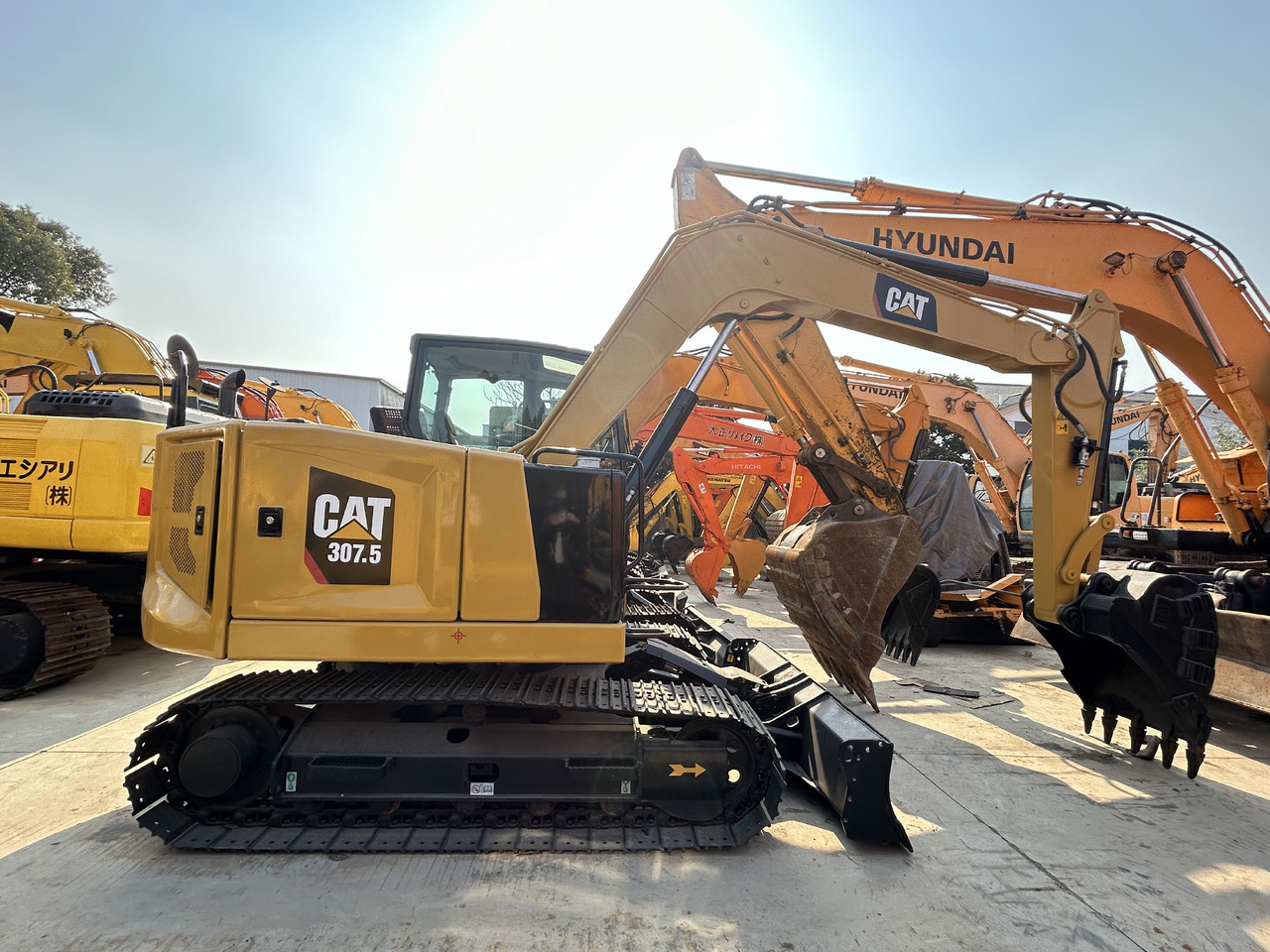 CAT 307.5 Excavator - Mini pelle: photos 1 CAT 307.5 Excavator - Mini pelle: photos 1