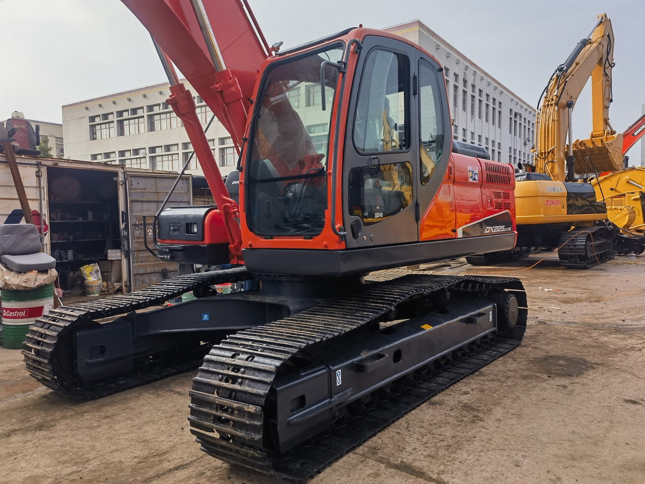Doosan Dx225 Crawler Excavator - Pelle sur chenille: photos 4 Doosan Dx225 Crawler Excavator - Pelle sur chenille: photos 4