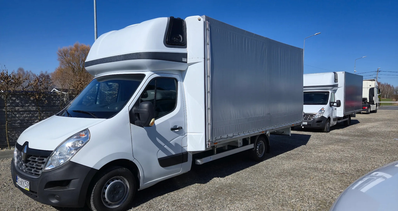 Renault Master 2x +zabudowa 12 palet-reg wysokości Spanie XXL - Utilitaire rideaux coulissants (PLSC): photos 2 Renault Master 2x +zabudowa 12 palet-reg wysokości Spanie XXL - Utilitaire rideaux coulissants (PLSC): photos 2