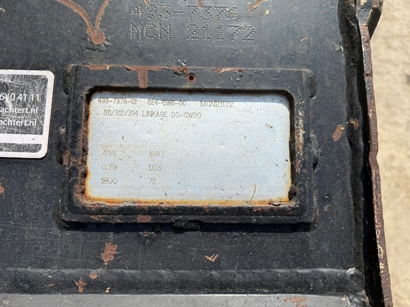 Pelle sur pneus CAT M314F: photos 9