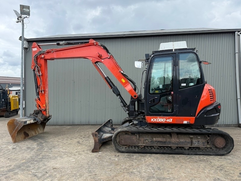 Kubota KX 080-4 - Mini pelle: photos 1 Kubota KX 080-4 - Mini pelle: photos 1