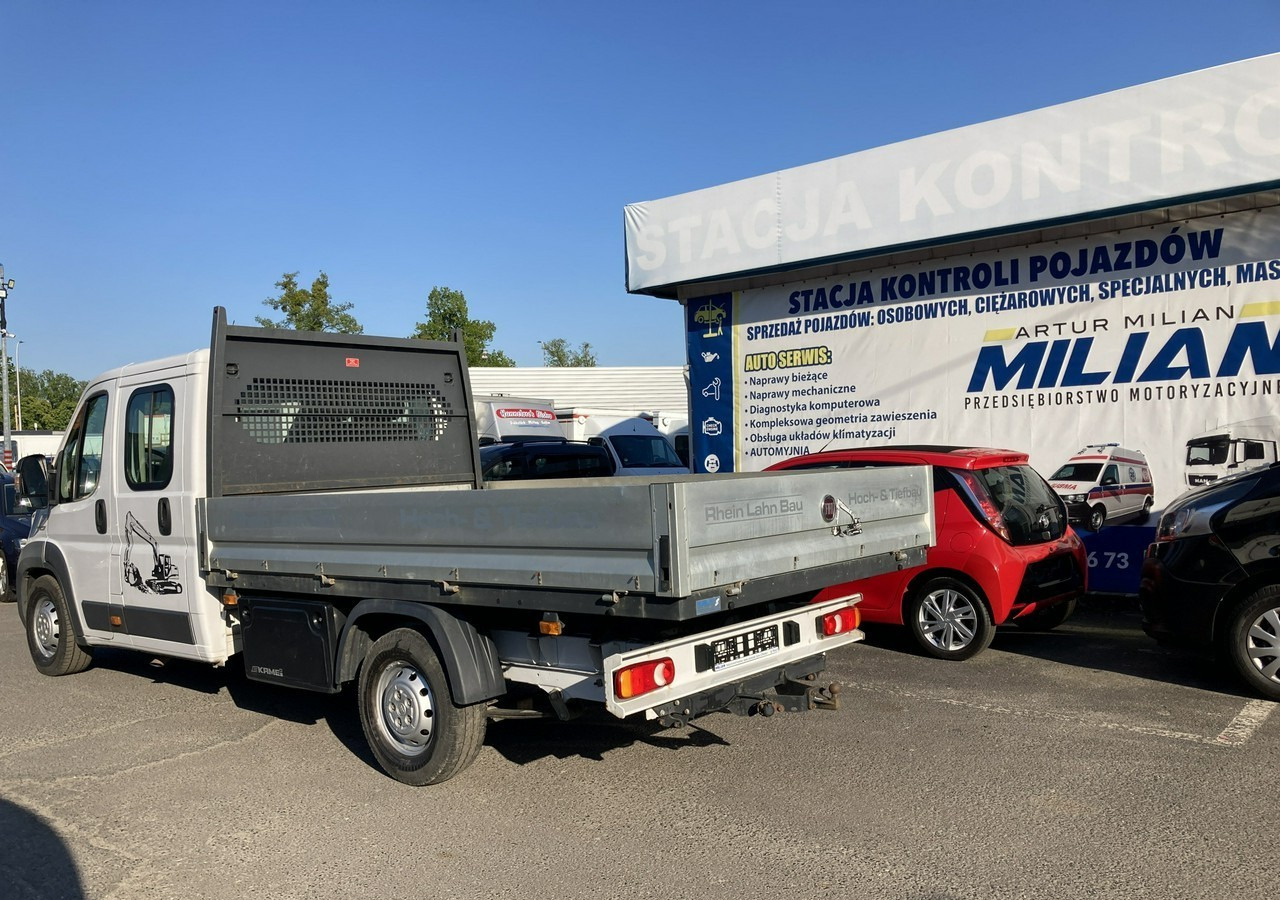 Utilitaire plateau, Utilitaire double cabine Fiat Ducato Ducato Max 2.3JTD-150KM Dokka Doka Brygadówka skrzynia Klima 2017: photos 17