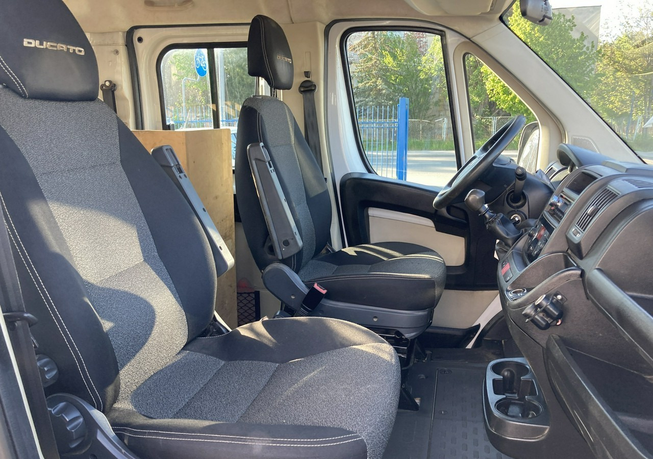 Utilitaire plateau, Utilitaire double cabine Fiat Ducato Ducato Max 2.3JTD-150KM Dokka Doka Brygadówka skrzynia Klima 2017: photos 12