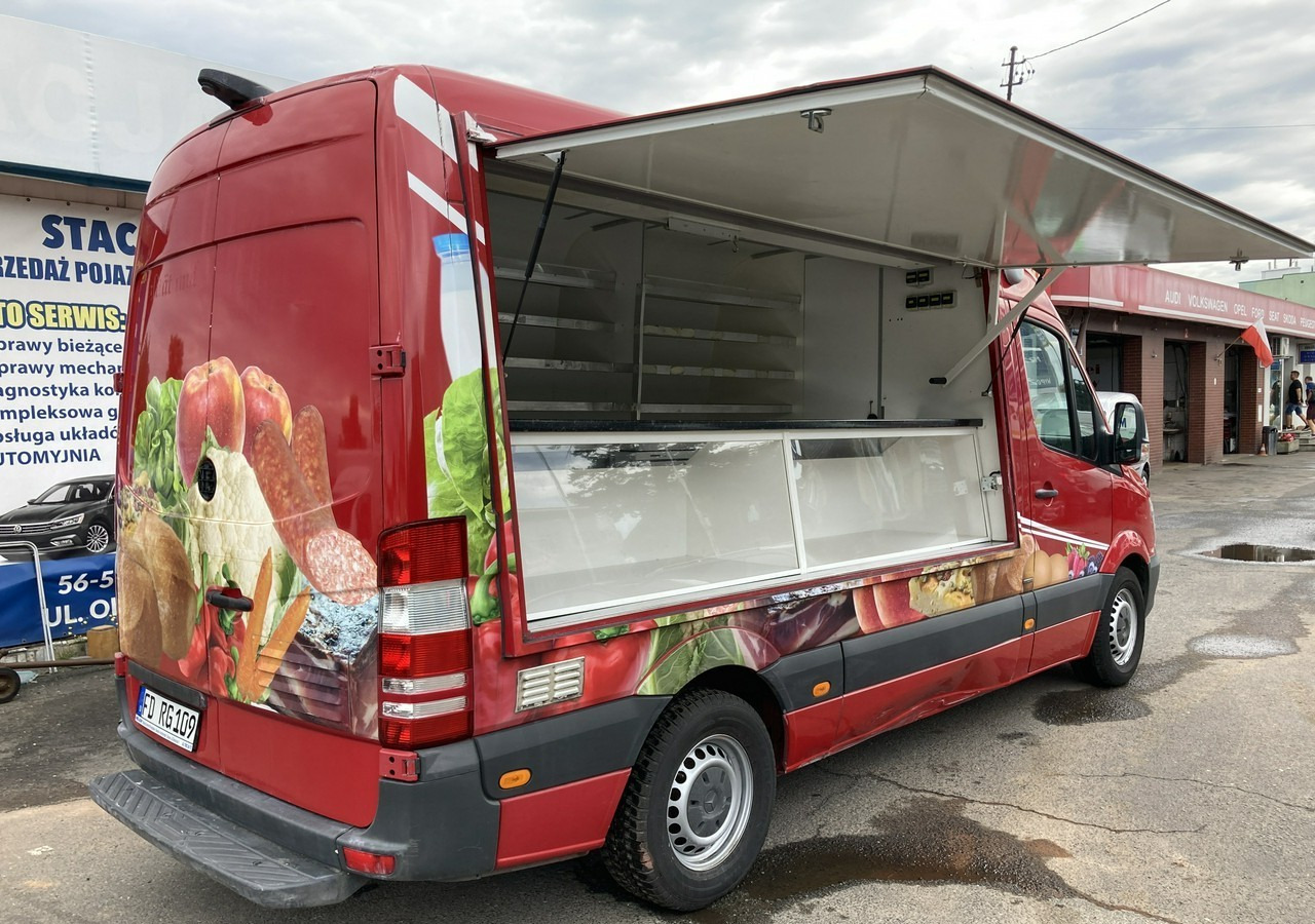 Mercedes-Benz Sprinter Autosklep pieczywa sklep Bar Gastronomiczny Food Truck Foodtruck 201 - Camion magasin: photos 1 Mercedes-Benz Sprinter Autosklep pieczywa sklep Bar Gastronomiczny Food Truck Foodtruck 201 - Camion magasin: photos 1