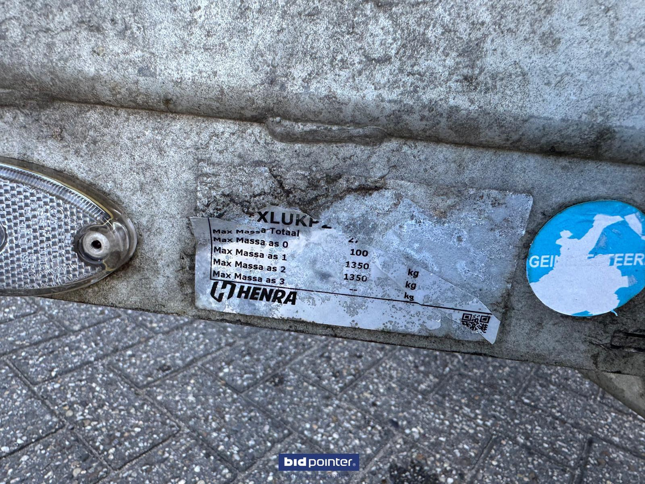 Henra KP27- 3318 3 zijdige kiep aanhangwagen aanhanger - Remorque benne: photos 4 Henra KP27- 3318 3 zijdige kiep aanhangwagen aanhanger - Remorque benne: photos 4