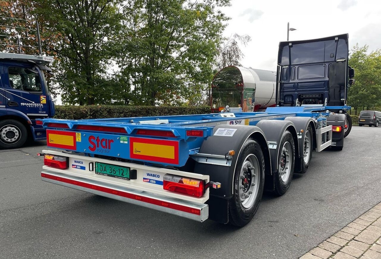 Star Yagcilar Telescopic container carrier - Semi-remorque porte-conteneur/ Caisse mobile: photos 2 Star Yagcilar Telescopic container carrier - Semi-remorque porte-conteneur/ Caisse mobile: photos 2