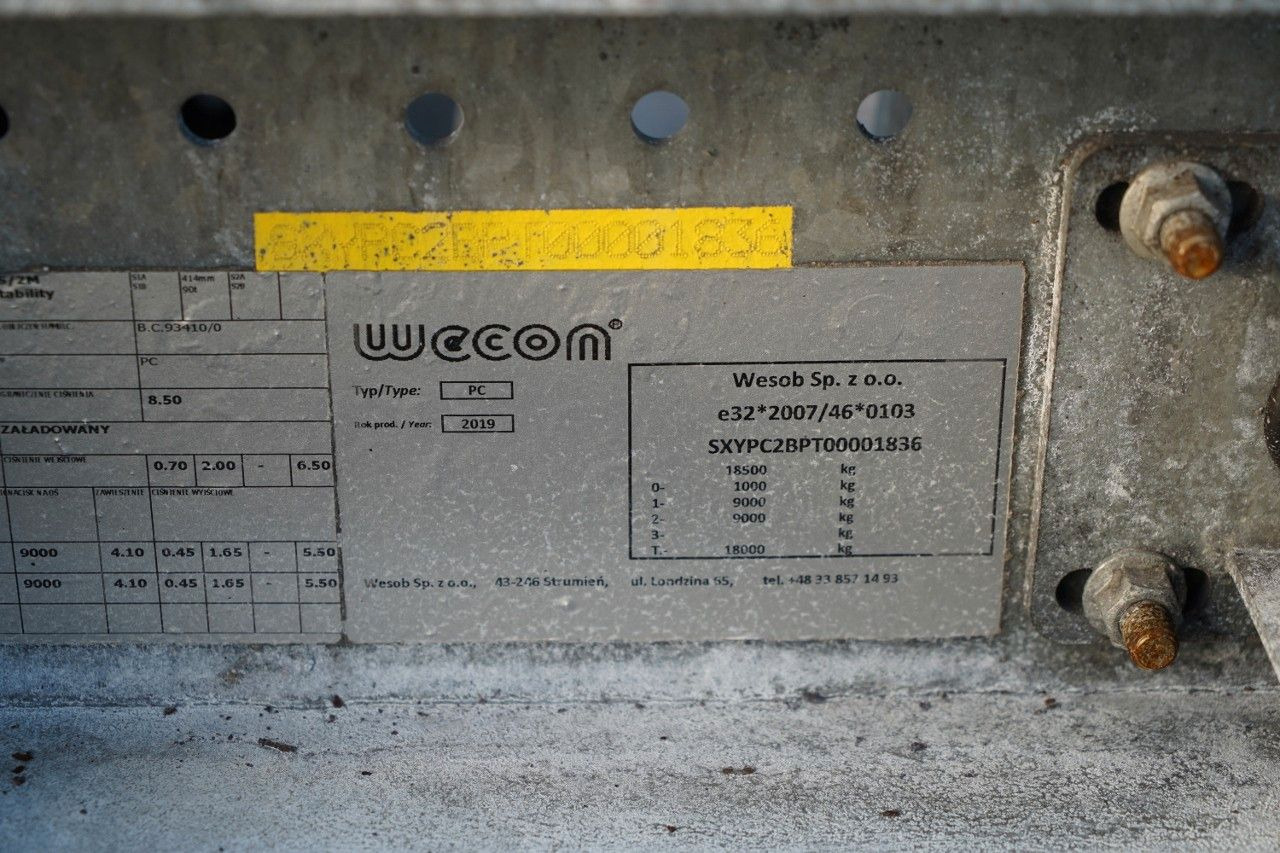 Camion porte-conteneur/ Caisse mobile DAF XF 480 / BDF / 6X2 / ZESTAW TANDEM / SSC / I-PAR: photos 35 Camion porte-conteneur/ Caisse mobile DAF XF 480 / BDF / 6X2 / ZESTAW TANDEM / SSC / I-PAR: photos 35