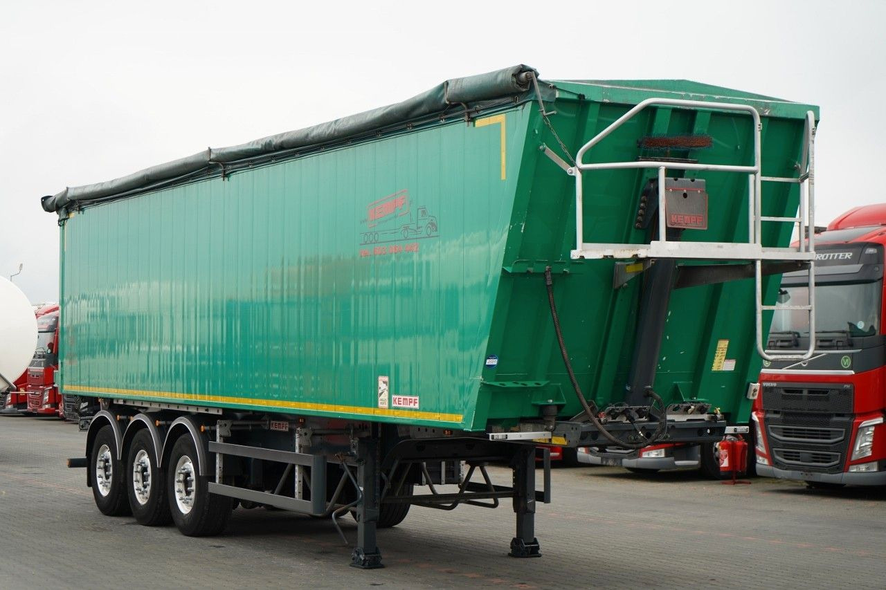 Kempf WYWROTKA 60m3 / KLAPO DRZWI / OŚ PODNOSZONA / 20 - Semi-remorque benne: photos 1 Kempf WYWROTKA 60m3 / KLAPO DRZWI / OŚ PODNOSZONA / 20 - Semi-remorque benne: photos 1