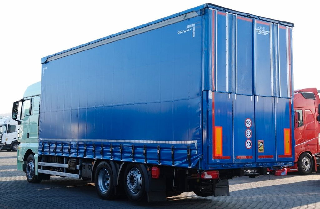 MAN TGX 26. 460 / 6x2 / FIRANKA - 8,2 m / SOLÓWKA / - Camion à rideaux coulissants: photos 2 MAN TGX 26. 460 / 6x2 / FIRANKA - 8,2 m / SOLÓWKA / - Camion à rideaux coulissants: photos 2