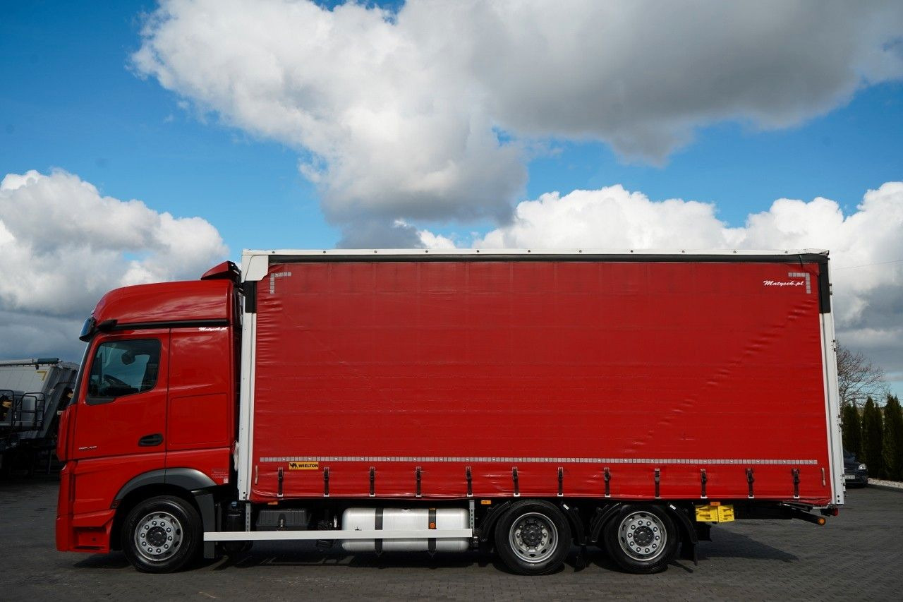 Mercedes-Benz ACTROS 2545 / SOLÓWKA  / 6x2 / OŚ PODNOSZONA / B - Camion à rideaux coulissants: photos 2 Mercedes-Benz ACTROS 2545 / SOLÓWKA  / 6x2 / OŚ PODNOSZONA / B - Camion à rideaux coulissants: photos 2