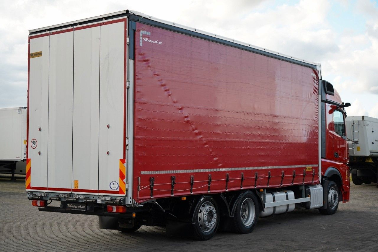 Mercedes-Benz ACTROS 2545 / SOLÓWKA  / 6x2 / OŚ PODNOSZONA / B - Camion à rideaux coulissants: photos 4 Mercedes-Benz ACTROS 2545 / SOLÓWKA  / 6x2 / OŚ PODNOSZONA / B - Camion à rideaux coulissants: photos 4