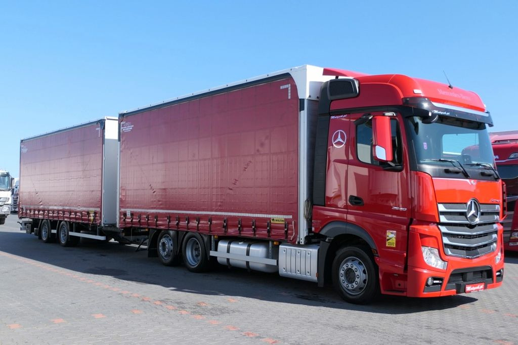Mercedes-Benz ACTROS 2548/JUMBO TRUCK 120 M3/VEHICULAR/I-COOL - Camion à rideaux coulissants: photos 4 Mercedes-Benz ACTROS 2548/JUMBO TRUCK 120 M3/VEHICULAR/I-COOL - Camion à rideaux coulissants: photos 4