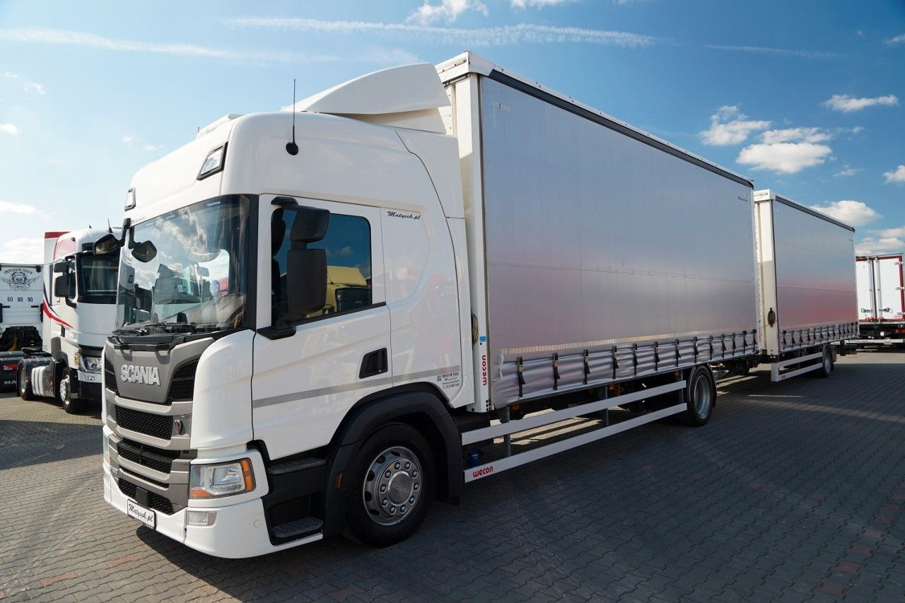 Scania P 280 / TANDEM / 4X2 / MEGA / I-PARK COOL / PRZ - Camion à rideaux coulissants: photos 4 Scania P 280 / TANDEM / 4X2 / MEGA / I-PARK COOL / PRZ - Camion à rideaux coulissants: photos 4