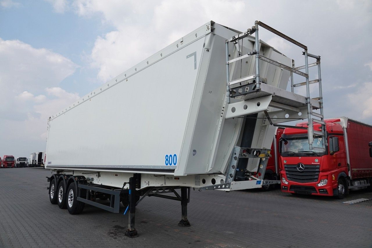 Schmitz Cargobull WYWROTKA 60 M3 / ALUMINIOWA / KLAPO-DRZWI / OŚ - Semi-remorque benne: photos 5 Schmitz Cargobull WYWROTKA 60 M3 / ALUMINIOWA / KLAPO-DRZWI / OŚ - Semi-remorque benne: photos 5