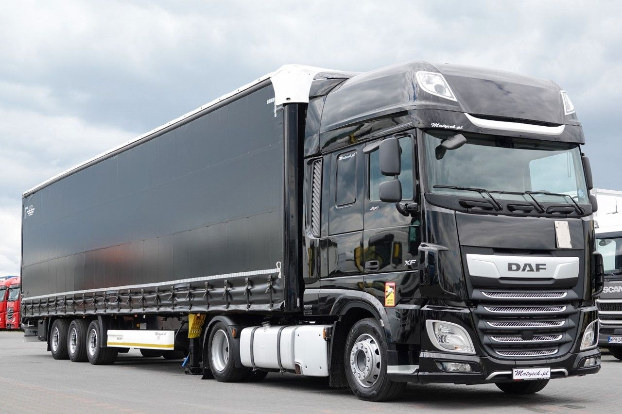 DAF XF 480 / LOWDECK / SSC / 12.2021 R / ZESTAW / WI - Tracteur routier: photos 1 DAF XF 480 / LOWDECK / SSC / 12.2021 R / ZESTAW / WI - Tracteur routier: photos 1