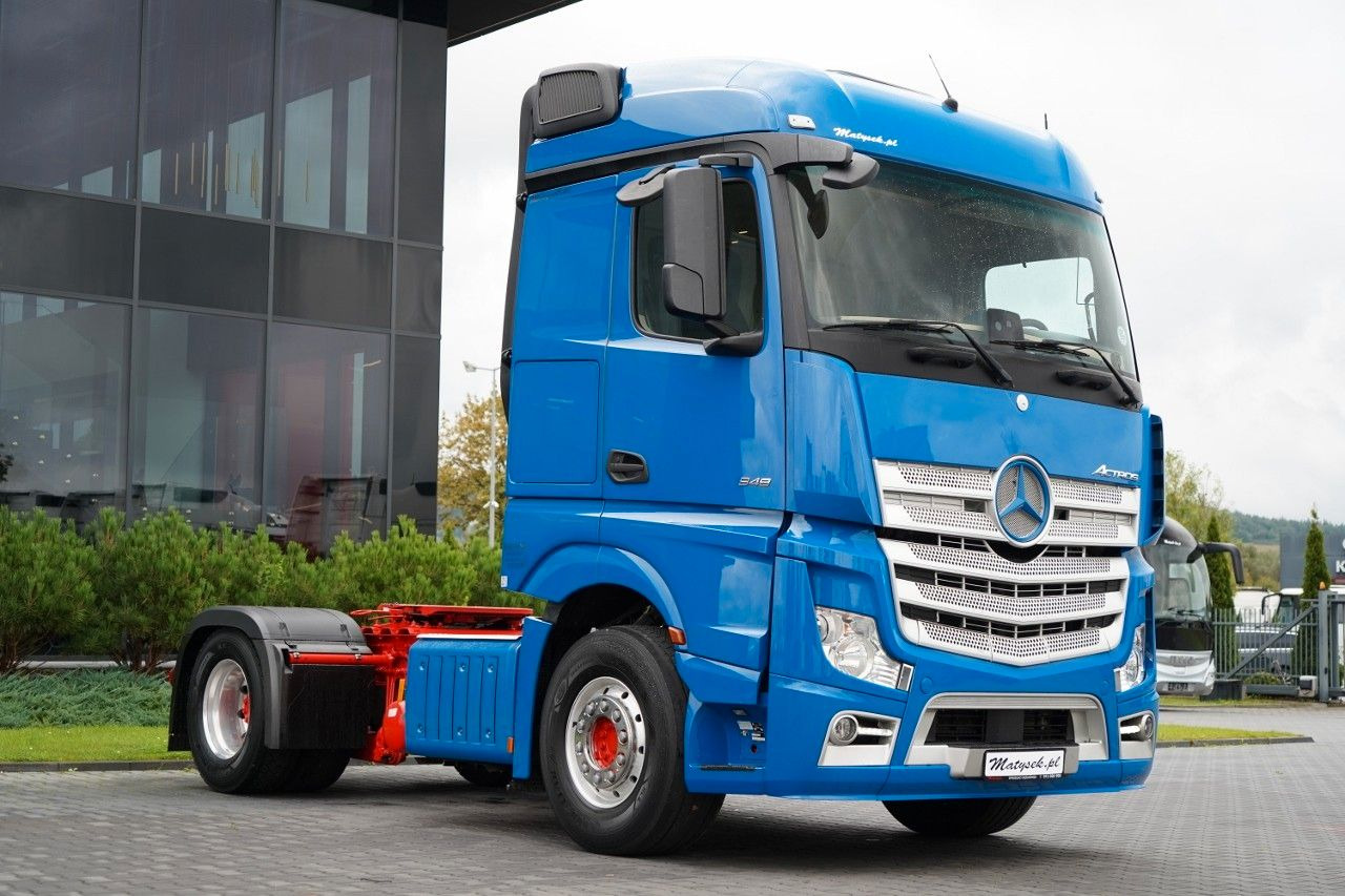 Mercedes-Benz ACTROS 1848 / STREAM SPACE / 2019 / ALUFELGI / P - Tracteur routier: photos 4 Mercedes-Benz ACTROS 1848 / STREAM SPACE / 2019 / ALUFELGI / P - Tracteur routier: photos 4