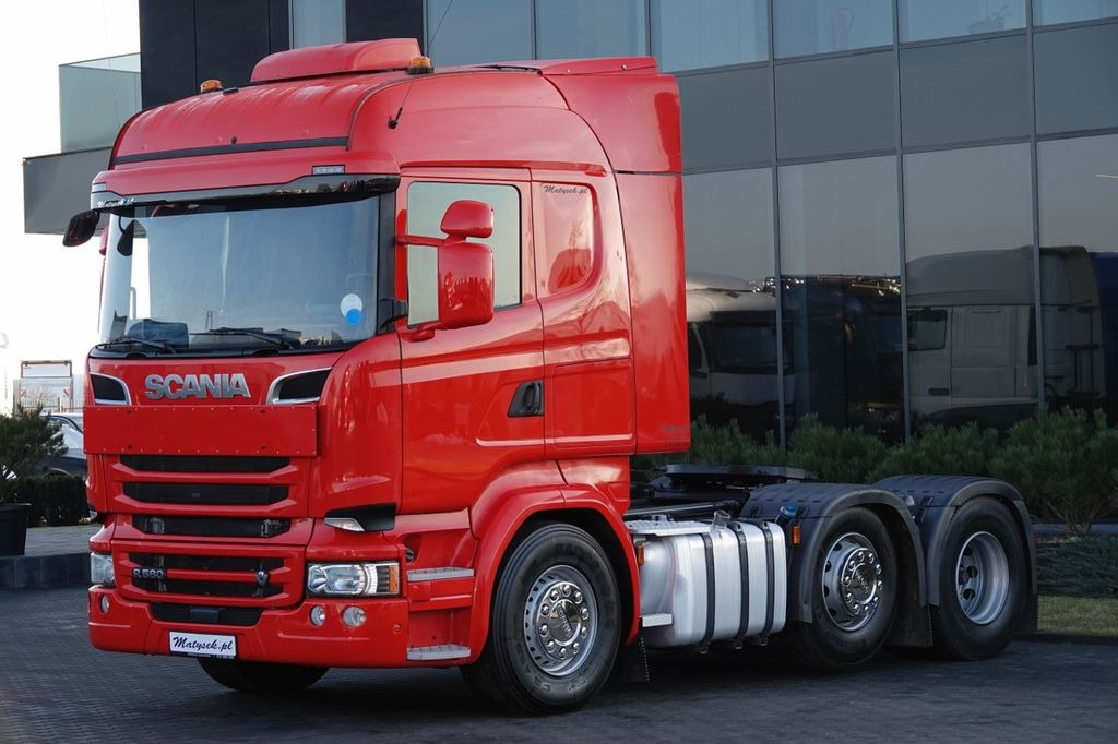 Scania R 580 / V8 / 6x2 / PUSHER / OŚ PODNOSZONA / OŚ - Tracteur routier: photos 2 Scania R 580 / V8 / 6x2 / PUSHER / OŚ PODNOSZONA / OŚ - Tracteur routier: photos 2