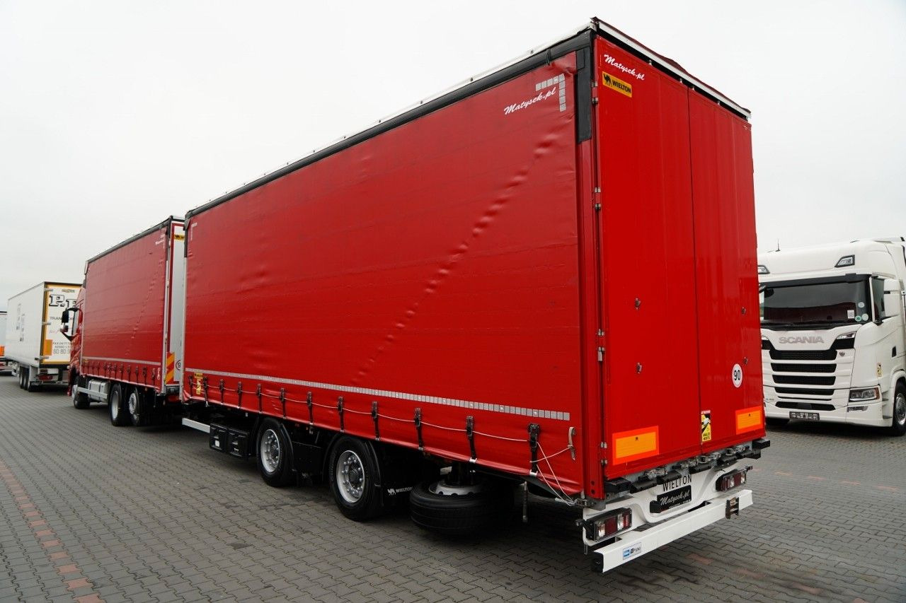 Volvo FH 460 / I-SAVE / ZESTAW TANDEM 120 M3 / PRZEJAZ - Camion à rideaux coulissants: photos 2 Volvo FH 460 / I-SAVE / ZESTAW TANDEM 120 M3 / PRZEJAZ - Camion à rideaux coulissants: photos 2