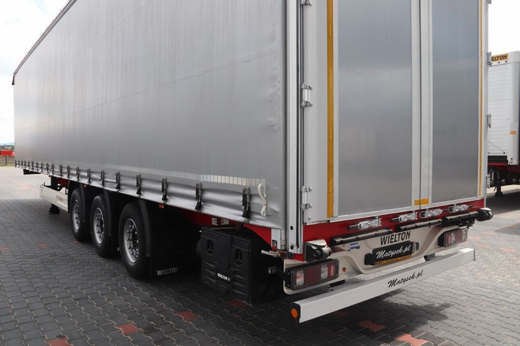 Semi-remorque rideaux coulissants Wielton CURTAINSIDER/MEGA /COILMULD - 9M/LIFT AXLE/ SAF: photos 11